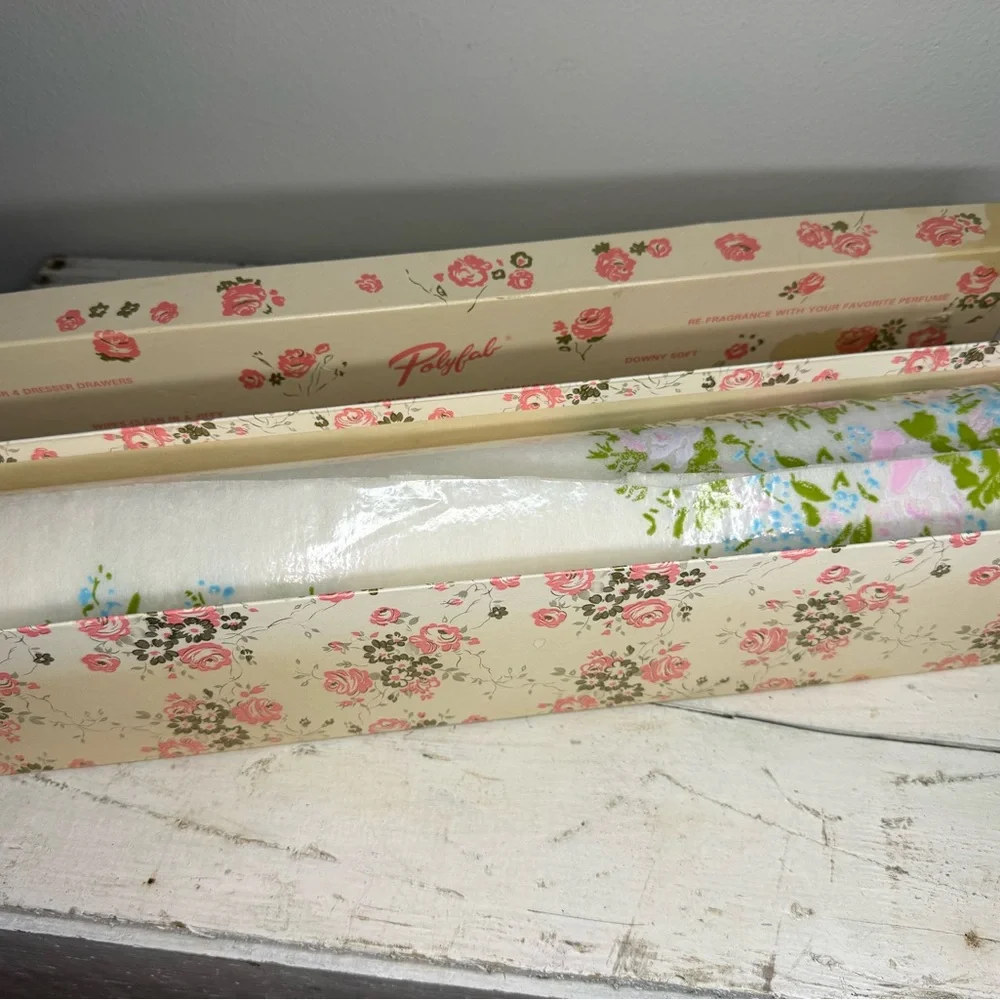 Polyfab Scented Drawer Lining Floral Karen Carson Creations Dayton Oh Vintage